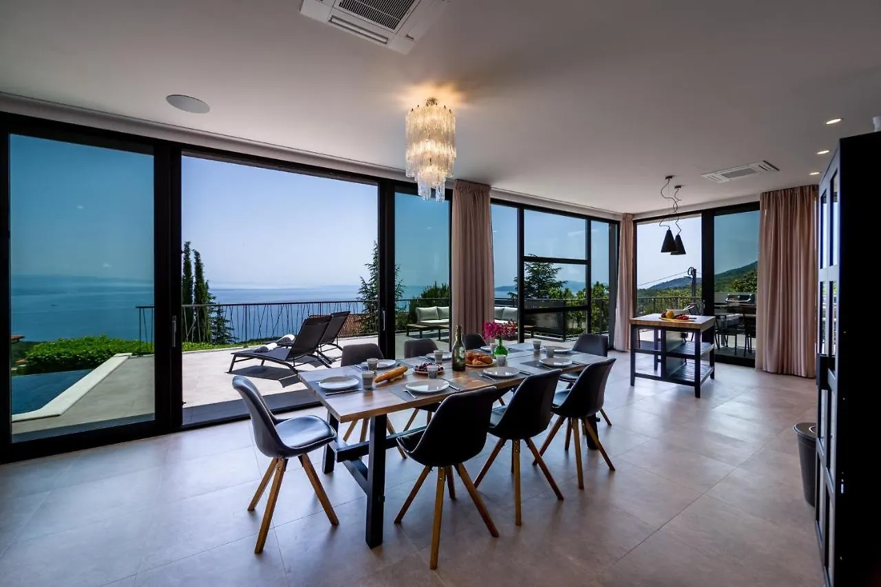 Extravagant Istria Villa Villa Orska Prestige 5 Bedrooms Jacuzzi And Sauna Opatija Icici Croatia